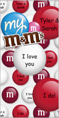 M&M Wedding Favors